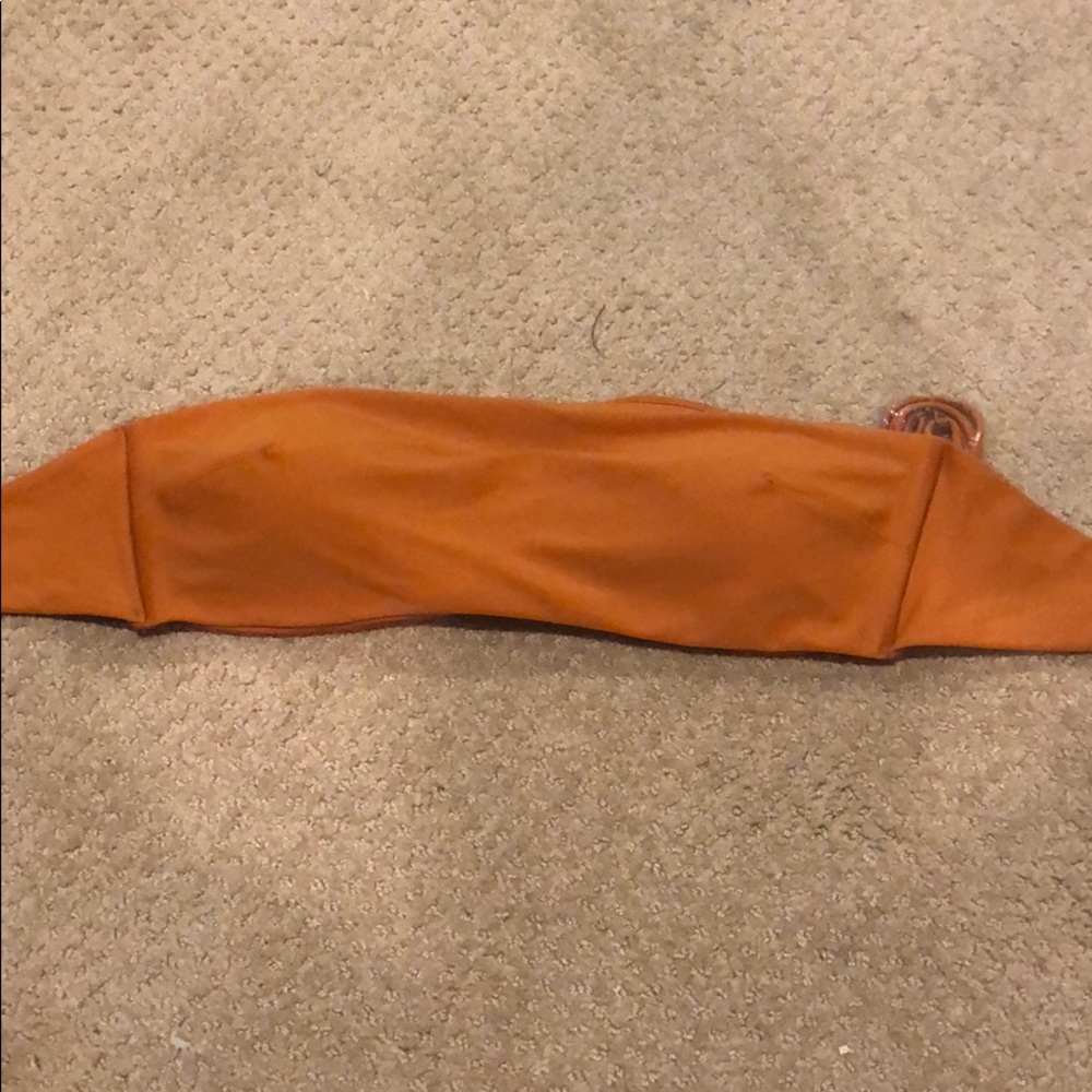 NWT Aerie Rust Bandeu Bikini Top XL